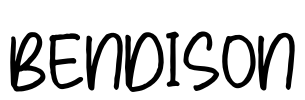 BENDISON Font Image