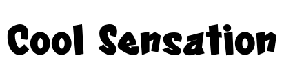 Cool Sensation Font Image