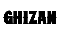 GHIZAN Font Image