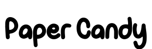 Paper Candy Font Image