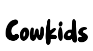Cowkids Font Image