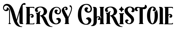 Mercy Christole Font Image