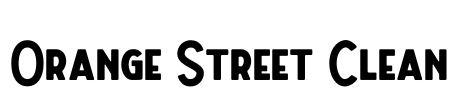 Orange Street Clean Font Image