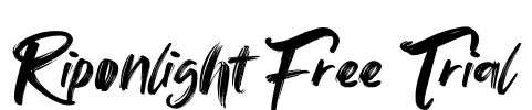 Riponlight Free Trial Font Image