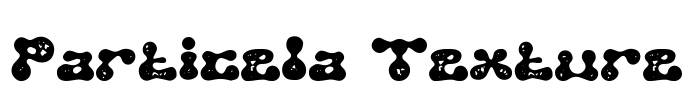Particela Texture Font Image
