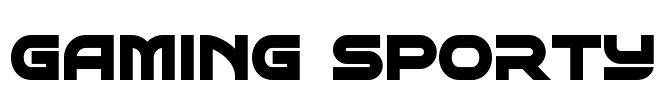 Gaming Sporty Font Image