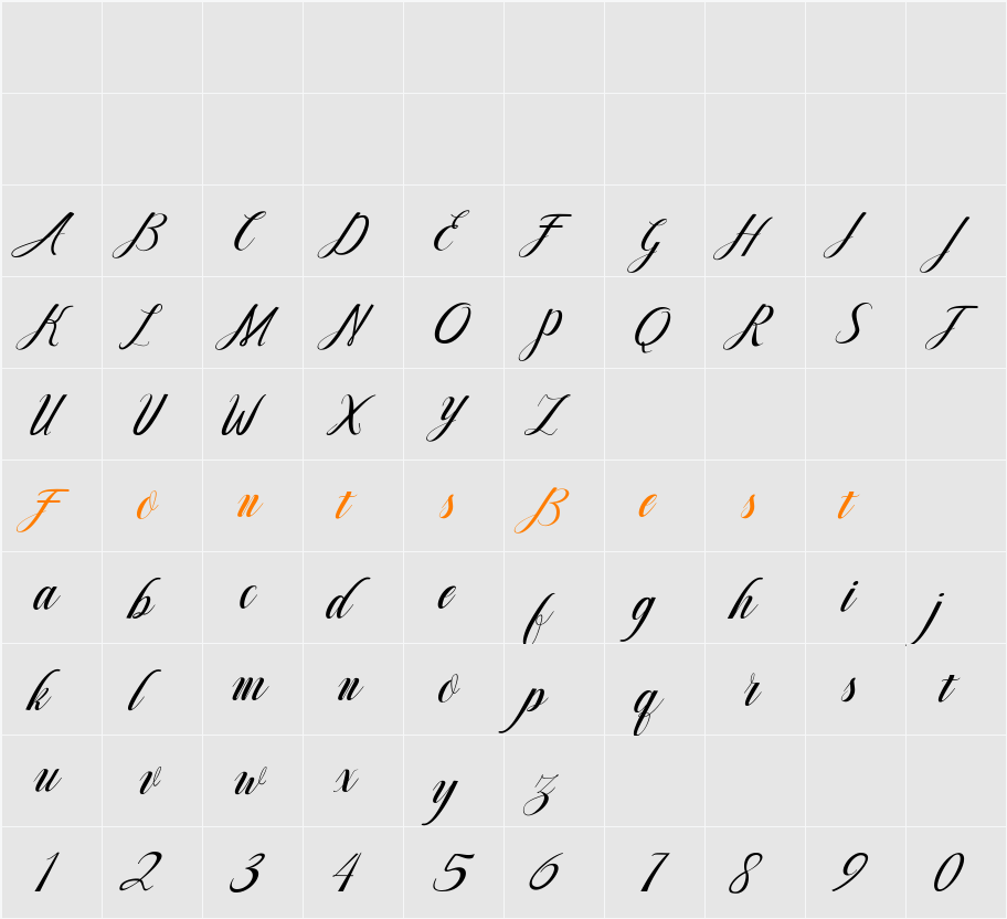 Amelia Character Map