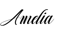 Amelia Font Image