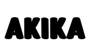 AKIKA Font Image