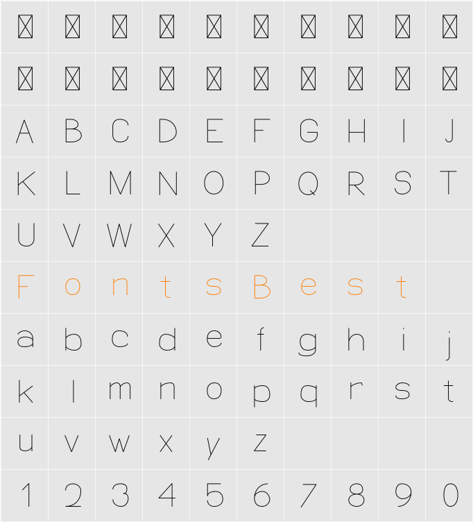 SP Butch Lite Light Character Map