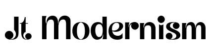 Jt Modernism Font Image