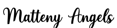 Matteny Angels Font Image