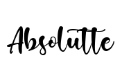 Absolutte Font Image