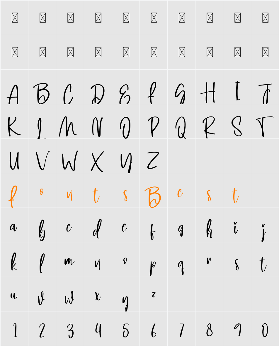 Merry And Bright Character Map