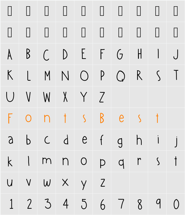 Annabelle Character Map