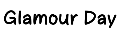 Glamour Day Font Image