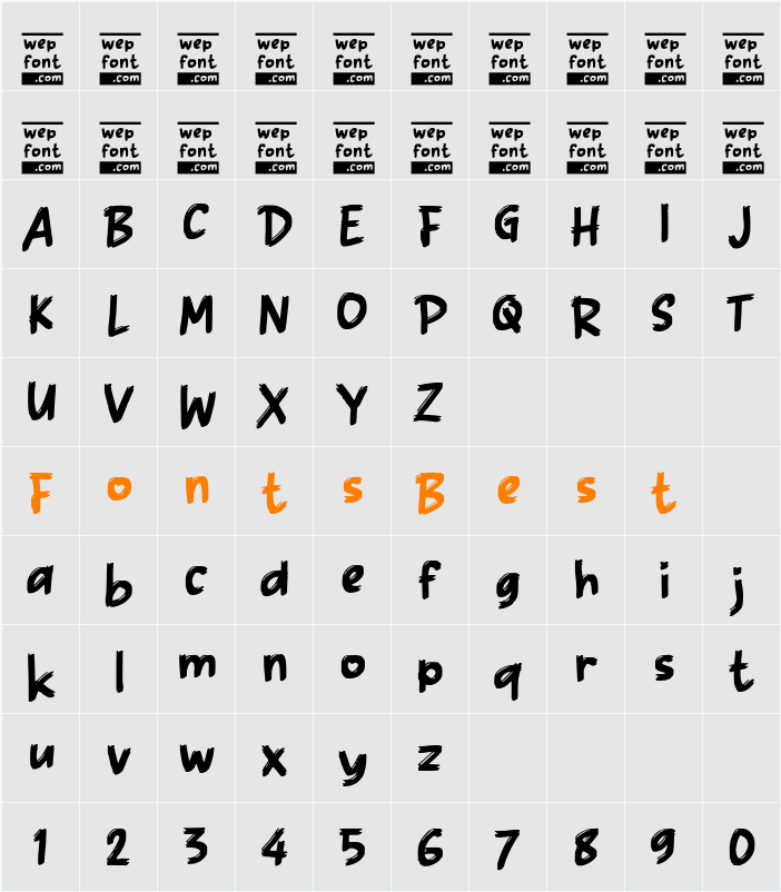 Obeyon Character Map