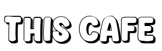 This Cafe Font Image