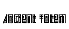Ancient Totem Font Image