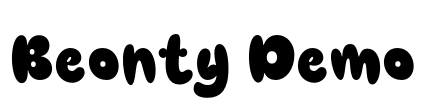 Beonty Demo Font Image