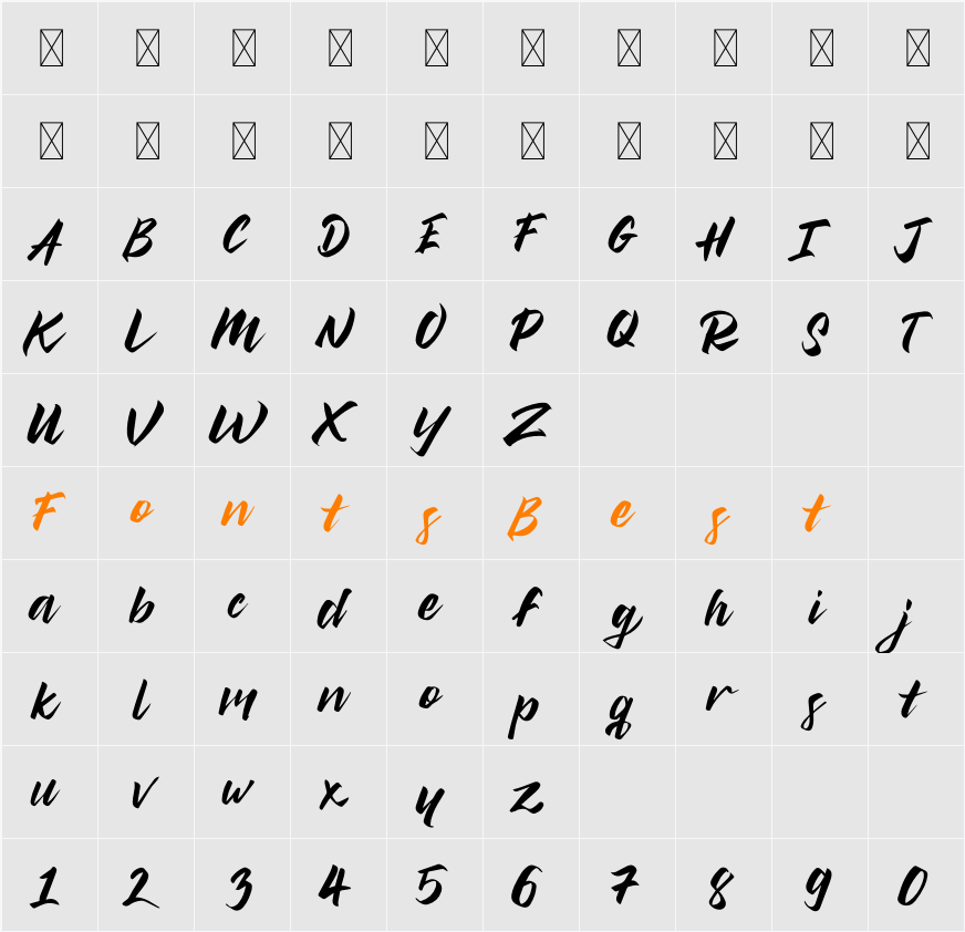 Tasty Food Character Map