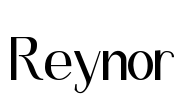 Reynor Font Image