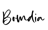 Bomdia Font Image