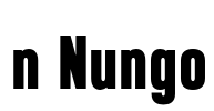 n Nungo Font Image
