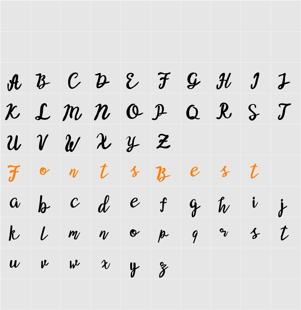 Midelyne Demo Character Map