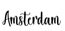 Amsterdam Font Image