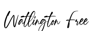 Watlington Free Font Image