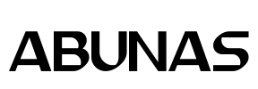 ABUNAS Font Image