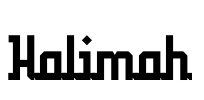 Halimah Font Image