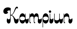 Kampiun Font Image