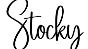 Stocky Font Image