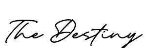 The Destiny Font Image