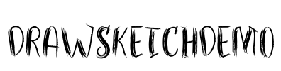 DrawSketchDemo Font Image