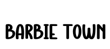 Barbie Town Font Image