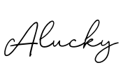 Alucky Font Image