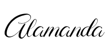 Alamanda Font Image
