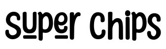 Super Chips Font Image