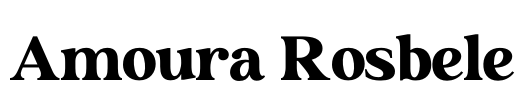 Amoura Rosbele Font Image