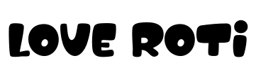 Love Roti Font Image