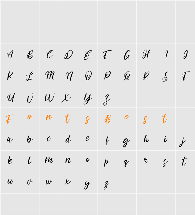 Acronits Free Character Map