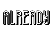 Already Font Image