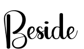 Beside Font Image