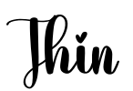 Thin Font Image