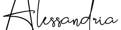 Alessandria Font Image