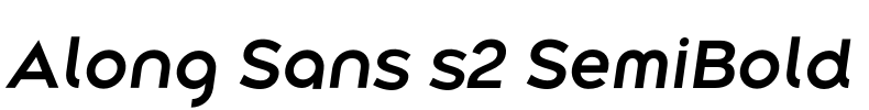 Along Sans s2 SemiBold
