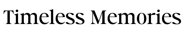 Timeless Memories Font Image